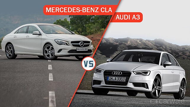 Spec comparison: Audi A3 Vs Mercedes-Benz CLA
