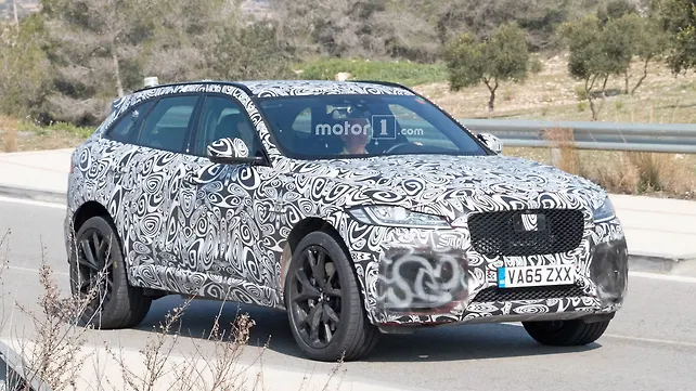 Jaguar F-Pace SVR spotted while testing Jaguar F-Pace SVR spotted while testing