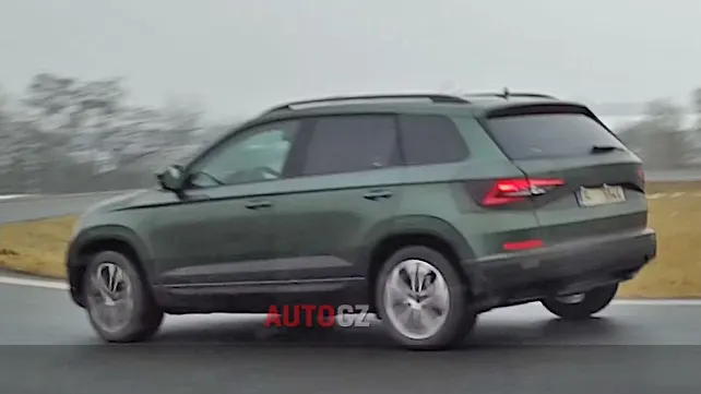Next-generation Skoda Yeti spotted testing Next-generation Skoda Yeti spotted testing