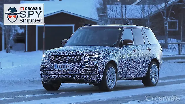 Range Rover facelift interior spied Range Rover facelift interior spied
