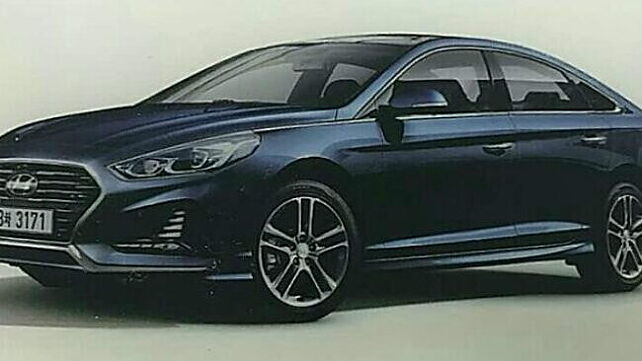 Official image of Hyundai's facelifted Sonata leaks