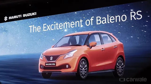 Maruti Suzuki Baleno RS Picture Gallery Maruti Suzuki Baleno RS Picture Gallery