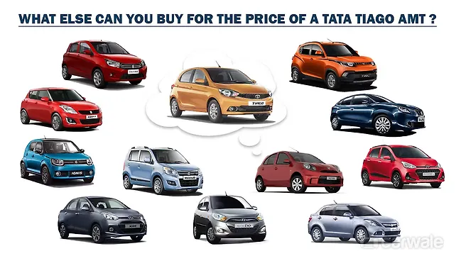 What else can you buy at the price of Tata Tiago AMT What else can you buy at the price of Tata Tiago AMT