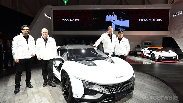Tata unveils its first sports coupe, the TAMO RACEMO