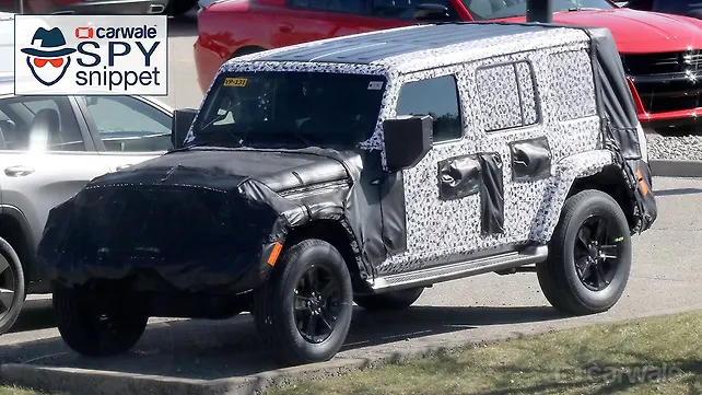 Jeep Wrangler spotted with a new roof Jeep Wrangler spotted with a new roof