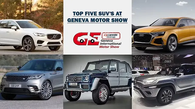 Top 5 SUVs that stole limelight at Geneva Motor Show 2017 Top 5 SUVs that stole limelight at Geneva Motor Show 2017
