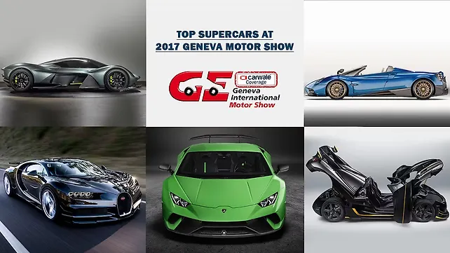 Top 5 Supercars at Geneva International Motor Show 2017 Top 5 Supercars at Geneva International Motor Show 2017