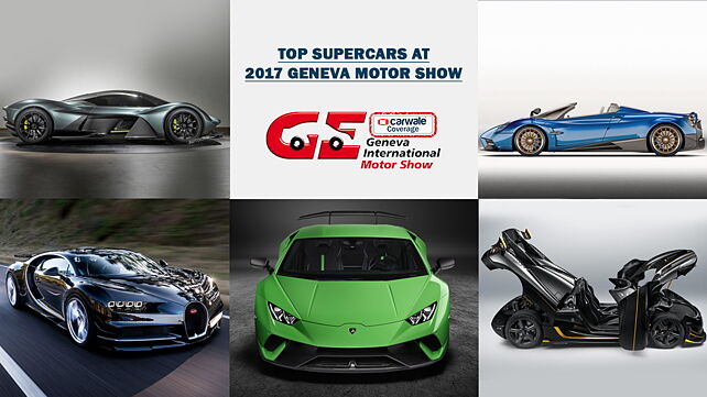 Top 5 Supercars at Geneva International Motor Show 2017