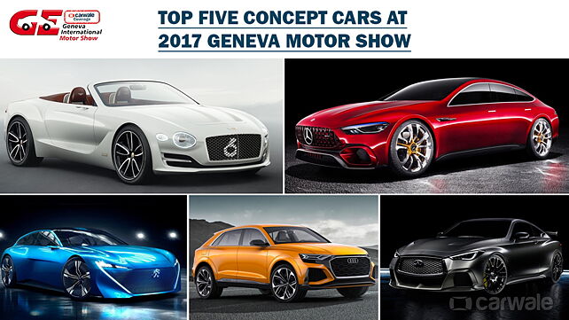 Top Five Concept Cars at 2017 Geneva Motor Show