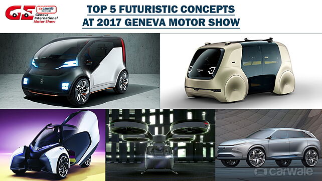 Top Five Futuristic Concepts at 2017 Geneva Motor Show