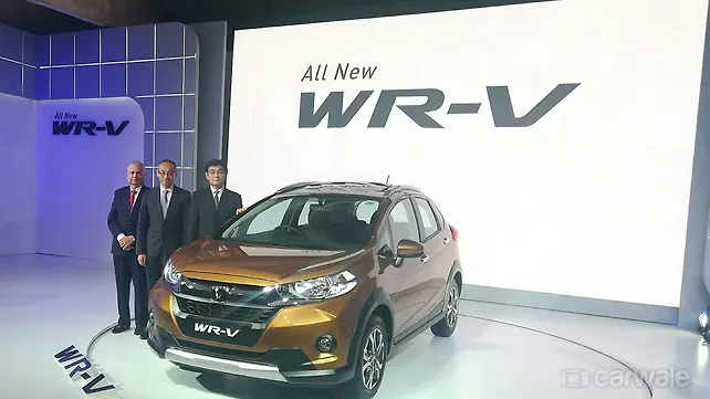 Honda WR-V launched in India at Rs 7.75 lakh Honda WR-V launched in India at Rs 7.75 lakh
