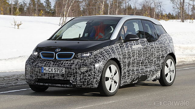 New BMW i3 spied testing again