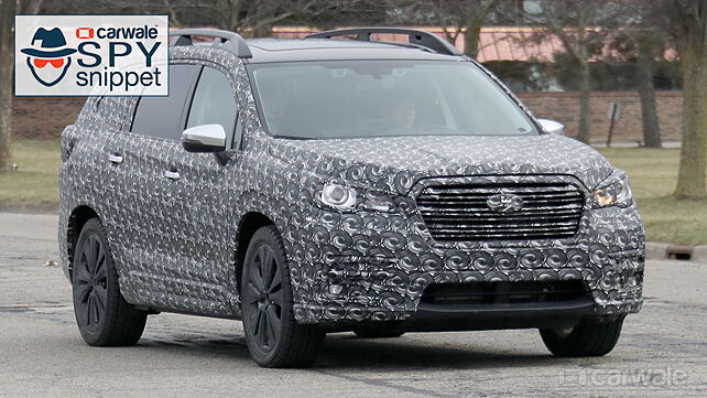 Subaru Ascent spotted testing
