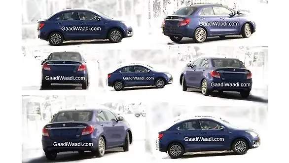 2017 Maruti Suzuki Swift Dzire spotted undisguised 2017 Maruti Suzuki Swift Dzire spotted undisguised