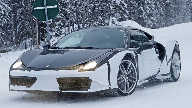 Upcoming Ferrari ‘Dino’ prototype spotted winter testing