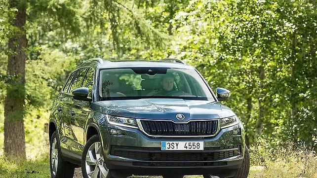 Skoda Kodiaq to be offered in India with 4X4 option Skoda Kodiaq to be offered in India with 4X4 option