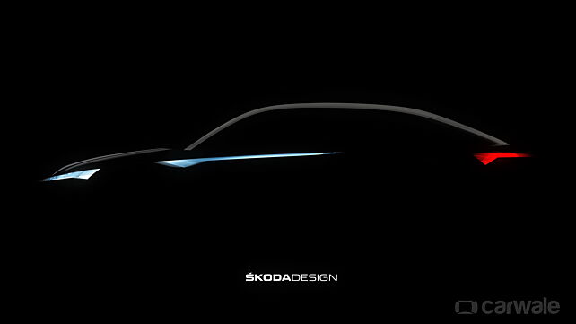 Skoda teases new EV ahead of Shanghai debut
