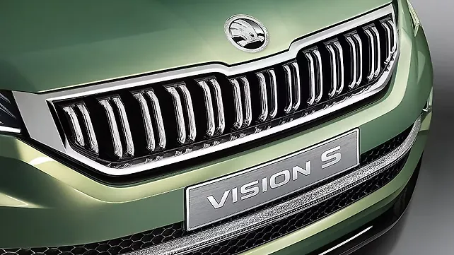 Skoda teases Vision E Concept ahead of unveiling at Shanghai Motor Show Skoda teases Vision E Concept ahead of unveiling at Shanghai Motor Show