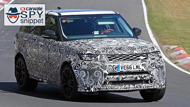 Range Rover Sport SVR facelift in the works Range Rover Sport SVR facelift in the works