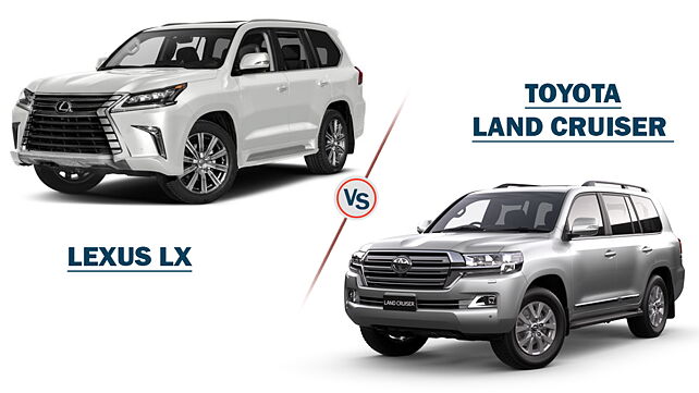 Spec comparo: Lexus LX Vs Toyota Land Cruiser