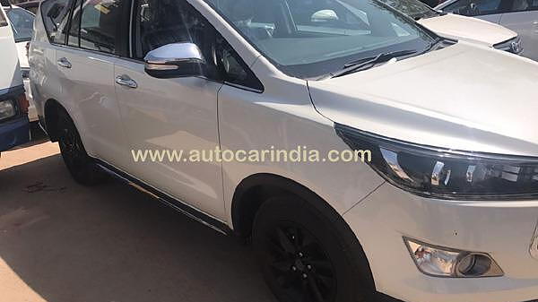 Special Edition Toyota Innova Crysta spotted