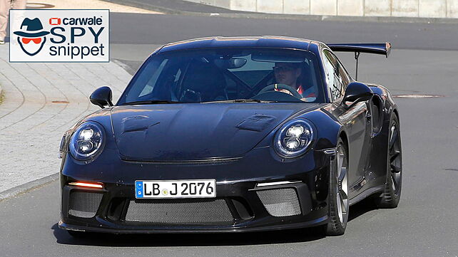Porsche 911 GT3 RS facelift in the works