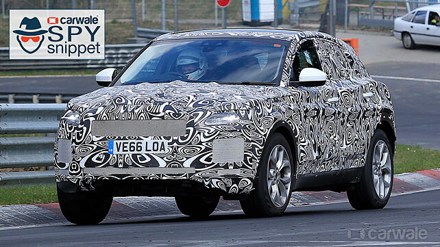 Jaguar E-Pace spotted doing rounds of Nurburgring