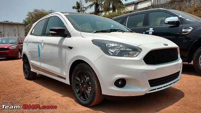 Ford Figo Sports spotted at dealer yard ahead of launch Ford Figo Sports spotted at dealer yard ahead of launch