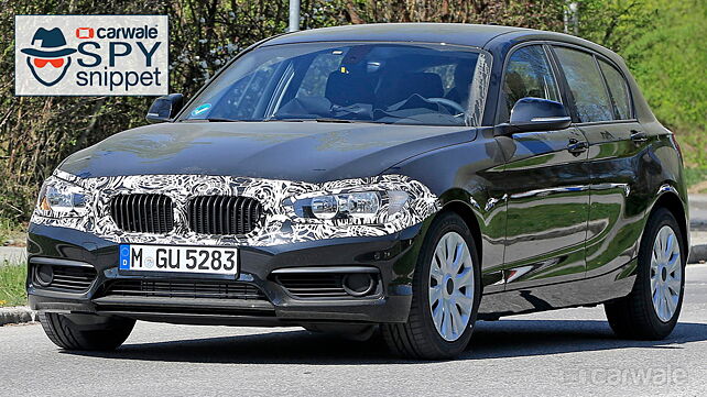 BMW 1-Series spotted with a facelift