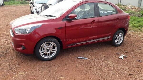 Ford Aspire Sports spotted ahead of launch