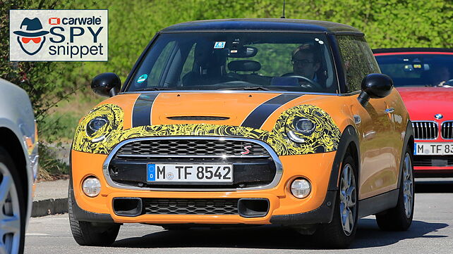 Facelifted Mini spotted on test
