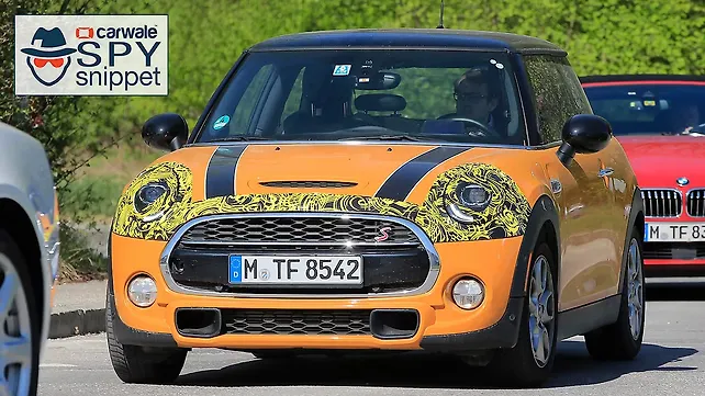Facelifted Mini spotted on test Facelifted Mini spotted on test
