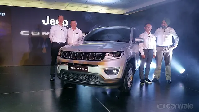 India-spec Jeep Compass unveiled; set for launch in July India-spec Jeep Compass unveiled; set for launch in July