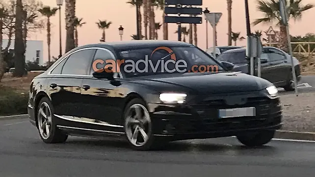 Next-gen Audi A8 caught undisguised Next-gen Audi A8 caught undisguised