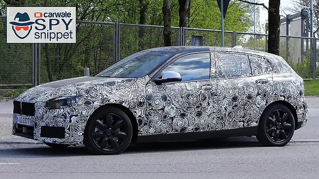 Entirely new 2019 BMW 1 Series spied Entirely new 2019 BMW 1 Series spied