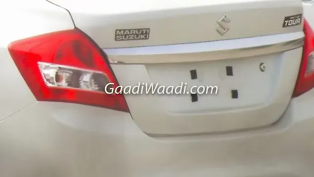 Second-gen Maruti Suzuki Dzire spotted with Tour badge Second-gen Maruti Suzuki Dzire spotted with Tour badge