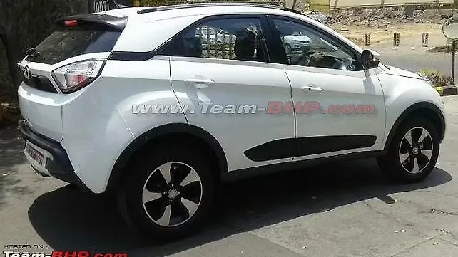 Spied: Tata Nexon sans camouflage Spied: Tata Nexon sans camouflage