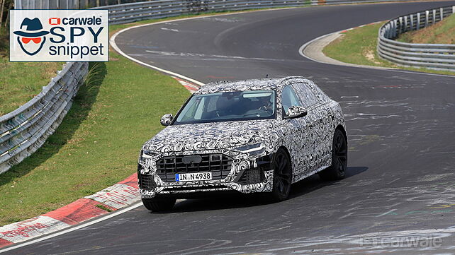 Audi Q8 spotted doing rounds of Nurburgring