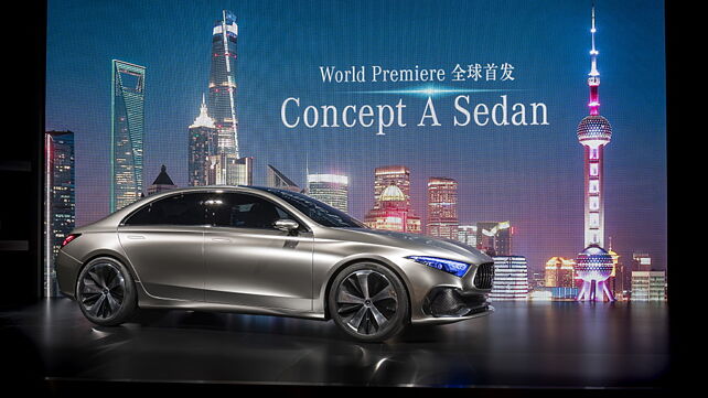 Mercedes-Benz Concept A sedan previews next generation MFA underpinned cars