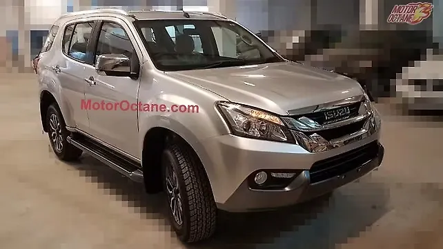 Isuzu MU-X spotted in India ahead of official debut Isuzu MU-X spotted in India ahead of official debut
