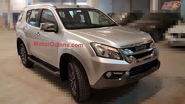 Isuzu MU-X spotted in India ahead of official debut