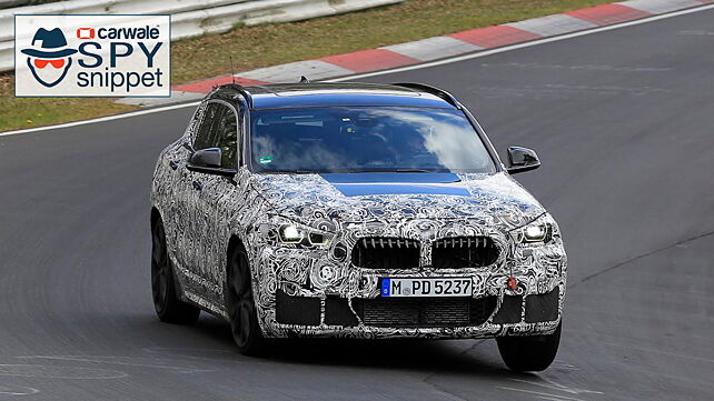 BMW X2 spotted testing