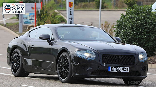 Bentley Continental GT spied on final stage of testing