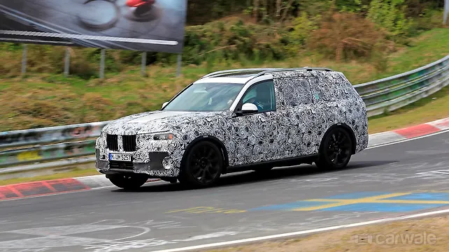 BMW testing their new X7 at the Nurburgring BMW testing their new X7 at the Nurburgring