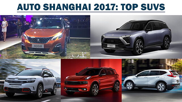 Top 5 SUVs under the spotlight at Auto Shanghai 2017