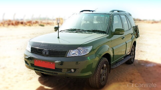 Tata Safari Storme forays into Indian Armed Forces