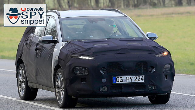 Hyundai Kona spied testing at the Nurburgring