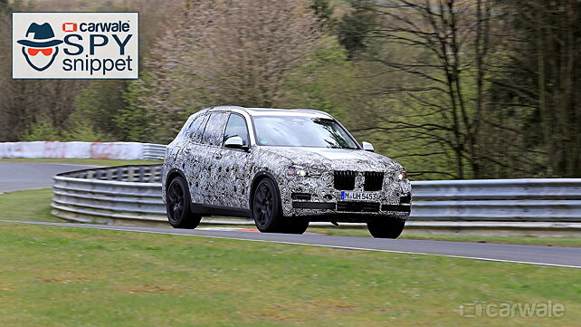 2018 BMW X5 spied taking on the Nurburgring