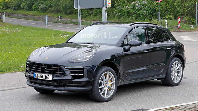 Porsche tests its refreshed Macan