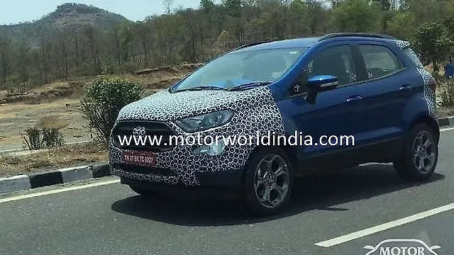 2018 Ford EcoSport spotted on test in India 2018 Ford EcoSport spotted on test in India
